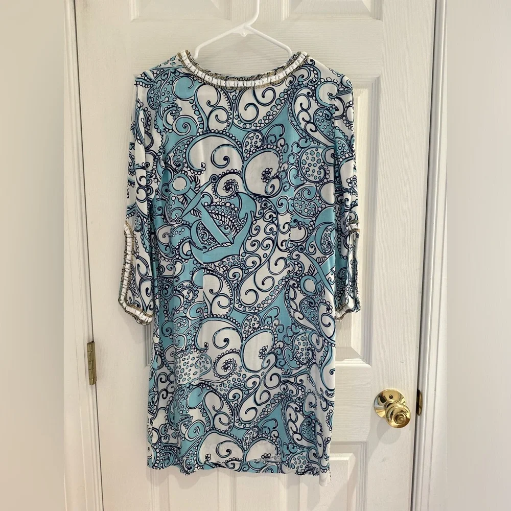 Lilly Pulitzer Beaded Tunic Dress - Size XS - Picture 4 of 7
